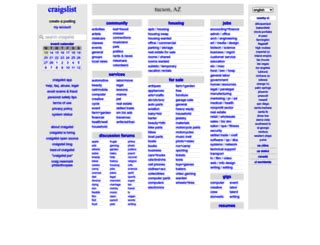 craigslist provides local classifieds and forums for jobs, housing, for sale, services, local community, and events. . Arizona craigslistorg